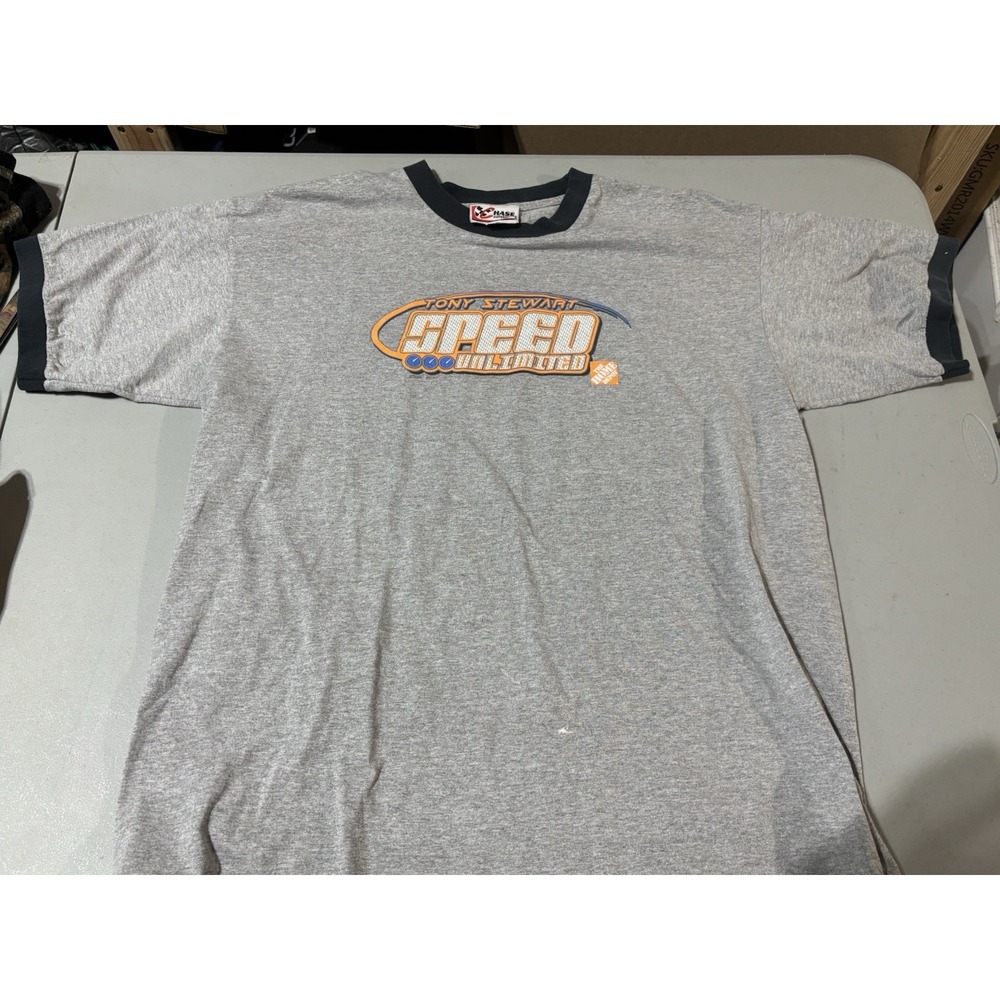 TONY STEWART #20 SPEED UNLIMITED T-SHIRT SIZE XL NEW CHASE AUTHENTICS